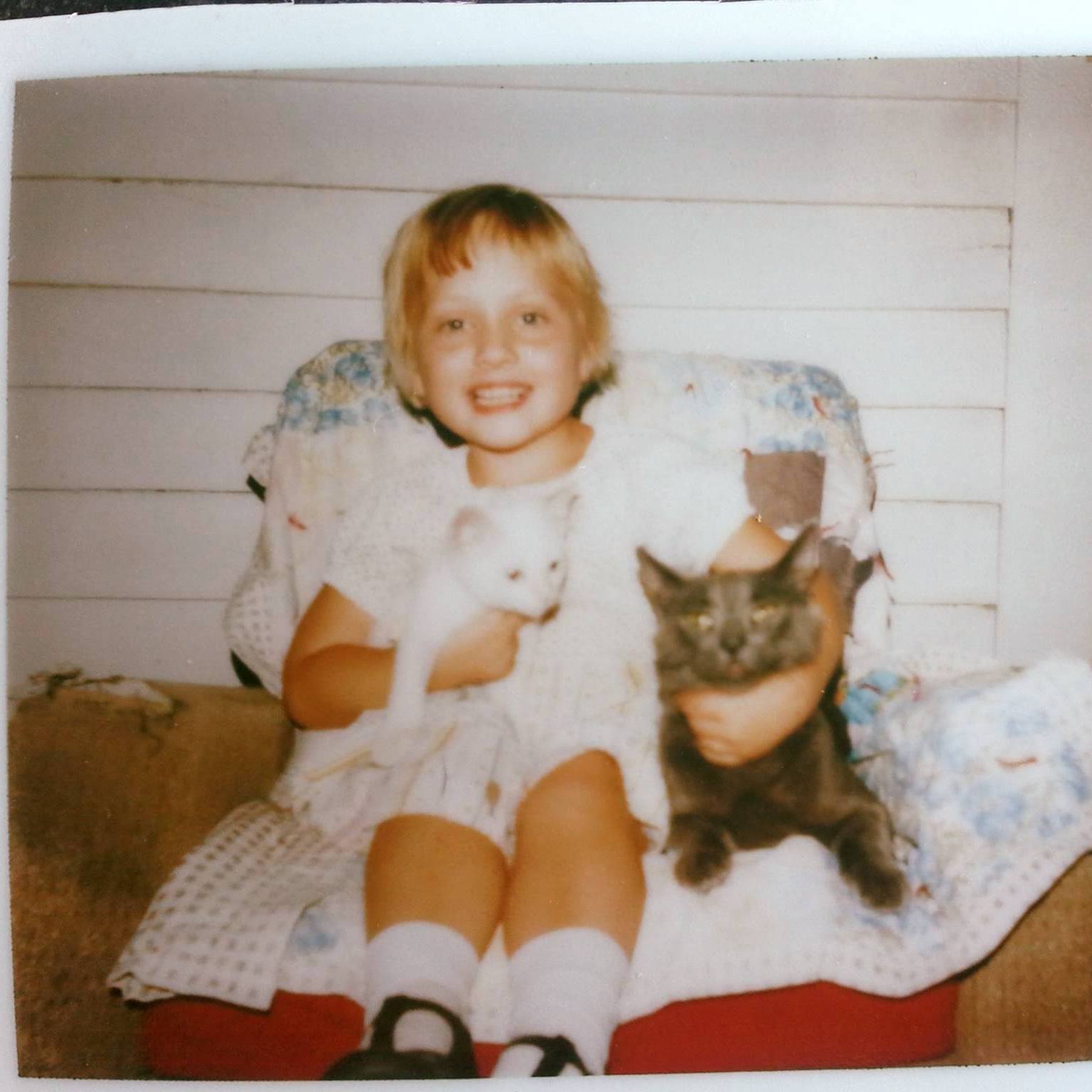 Christina and Her Cats